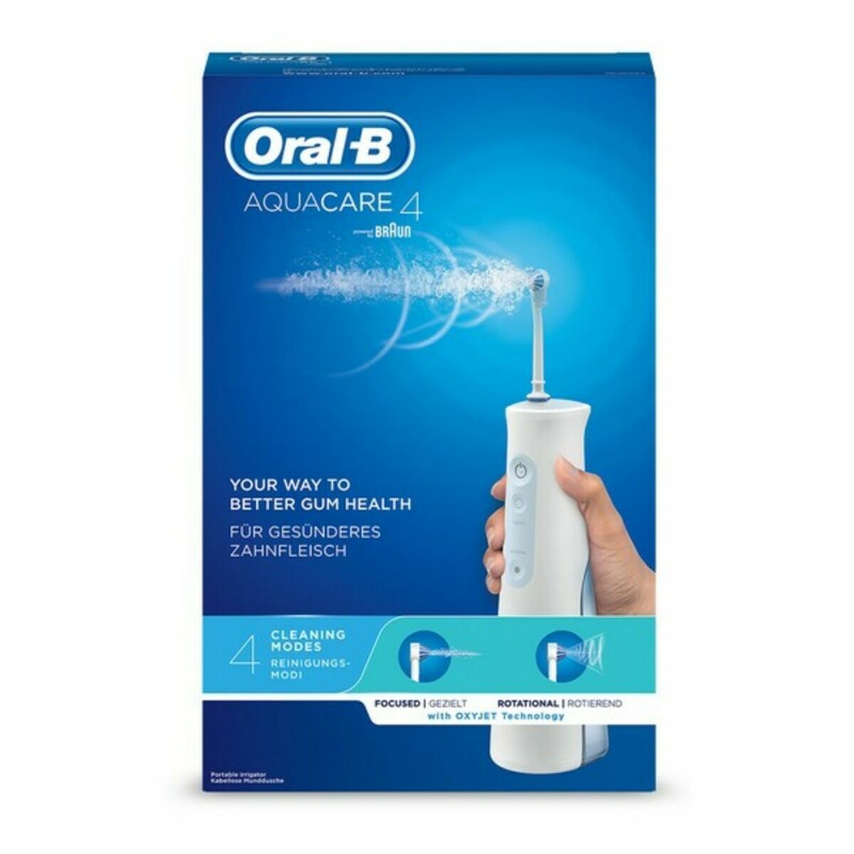 Munnskyller Oral-B Aquacare 4 Hvit Flerfarget